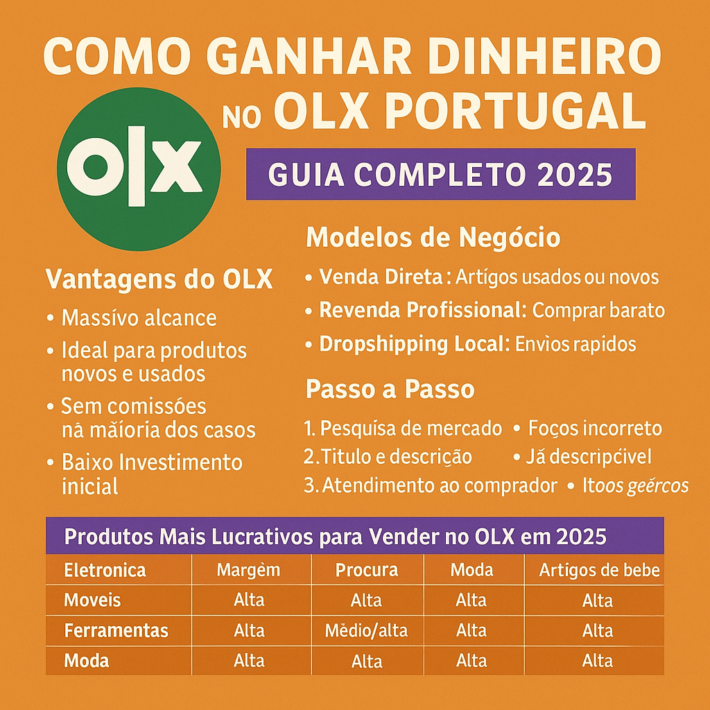 guia-drop-1 Como Ganhar Dinheiro no OLX Portugal: Guia Completo Para Iniciantes e Empreendedores