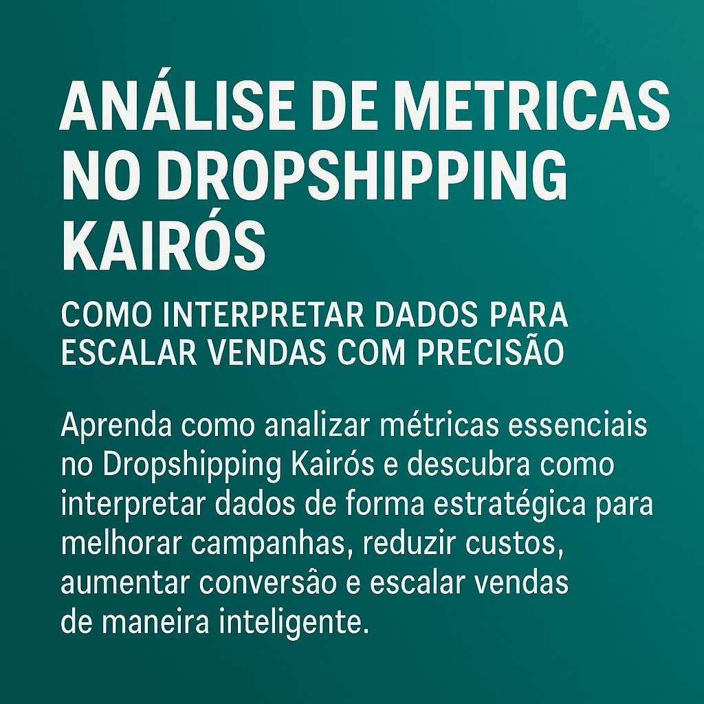 vendas-1 Análise de Métricas no Dropshipping Kairós: Como Interpretar Dados Para Escalar Vendas com Precisão