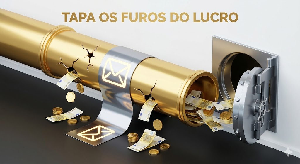 furos Estás a Deixar 30% do Teu Lucro na Mesa? O Guia Kairós de E-mail Marketing para Recuperar Carrinhos e Vender no Automático