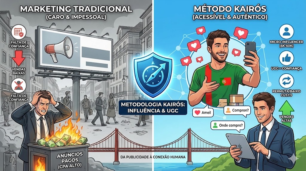 publicidade-2 O Poder da "Vizinha": Como Usar Micro-Influenciadores e UGC para Vender em Portugal sem Gastar Fortunas em Anúncios (O Guia de Parcerias)