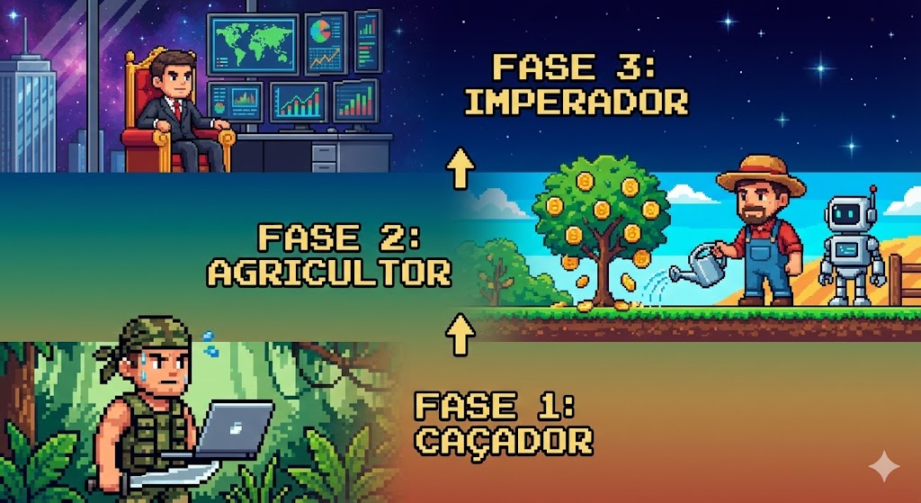 kairos-111 O Ciclo de Vida do Dropshipper: O Mapa Passo-a-Passo para Escalar de 0€ a 100.000€/Mês sem Quebrar